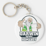 Darwin es mi Homeboy (a todo color) Llavero Personalizado
