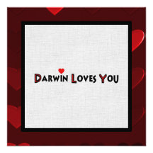 Darwin le ama anuncio