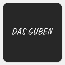Das Guben Calcomanías Cuadradases