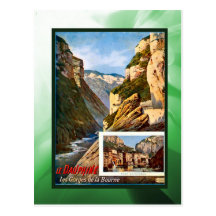 Dauphine, Val de la Bourne Postales