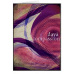 dayā/compasión tarjeton