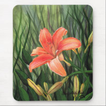 Daylily Mousepad alfombrillas de raton 