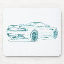 DB9 Volante 2013 Alfombrillas De Raton