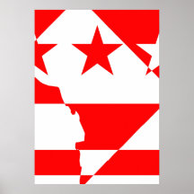 DC invirtió - las fronteras Poster