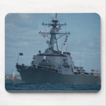 DDG 52" Arleighe Burke", primero de la nueva tutel Alfombrillas De Ratón