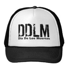 DDLM, Dia De Los Muertos HAT Gorras De Camionero