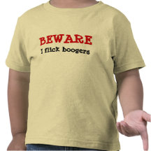 ¡De Beward I del filck de los boogers de la camisa