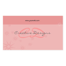 de color rosa oscuro plantillas de tarjetas personales