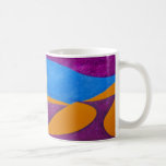 DÉ en arte abstracto de la palabra Taza De Café