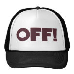 ¡DE!  Gorra (marrón y negro)