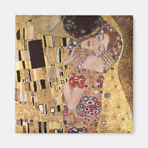 ~ de Gustavo Klimt el beso Imán Para Frigorifico