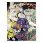 ~ de Gustavo Klimt la Virgen Postal