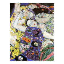 ~ de Gustavo Klimt la Virgen Postal