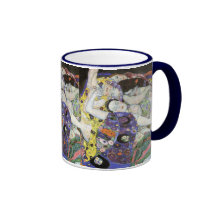 ~ de Gustavo Klimt la Virgen Tazas