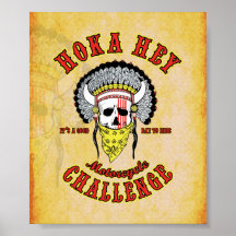 De Hoka poster del desafío ey
