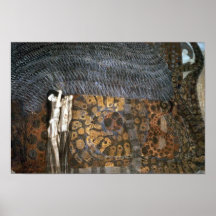 ~ de Klimt - de Beethovenfries que tuerce el poste