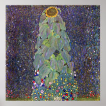 ~ de Klimt que es Sonnenblume Impresiones