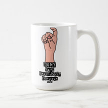 De la amistad la taza divertida brillante para sie