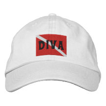 De la "casquillo bordado diva del EQUIPO DE SUBMAR Gorra Bordada
