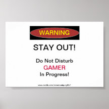 De la estancia poster en curso del videojugador ha
