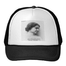 De la fuerza de Helen Keller regalos de la cita de Gorros Bordados