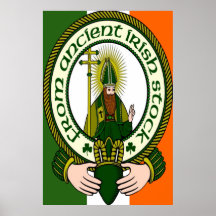 De la impresión irlandesa común irlandesa antigua  impresiones