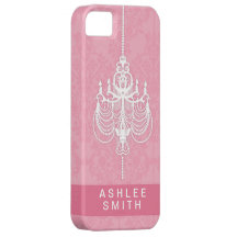 De la lámpara iPhone rosado de There™ apenas 5 cas iPhone 5 Case-Mate Funda