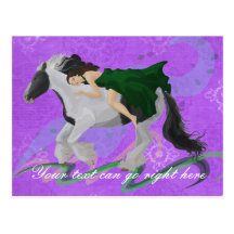 De la mujer postal a caballo