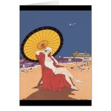 De la playa tarjeton