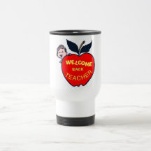 De la recepción profesor detrás taza