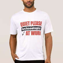 De la tranquilidad arqueólogo por favor en el trab camisetas