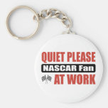 De la tranquilidad fan por favor NASCAR en el trab Llaveros