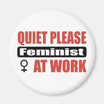 De la tranquilidad feminista por favor en el traba imanes  