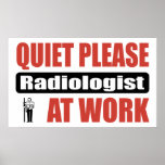 De la tranquilidad radiólogo por favor en el traba impresiones