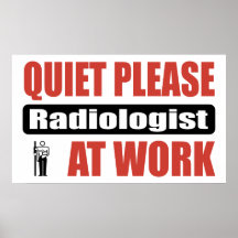 De la tranquilidad radiólogo por favor en el traba impresiones