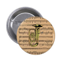 ~ de la tuba con el fondo de la partitura pin
