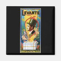 ~ de Levante el acto mágico del gran vintage Imán Para Frigorifico