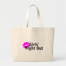 De los chicas de la noche labios hacia fuera bolsas de mano