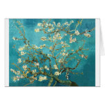 ~ de los flores de la almendra del ~ de Van Gogh p Felicitación