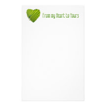 De mi corazón el suyo papelería personalizada