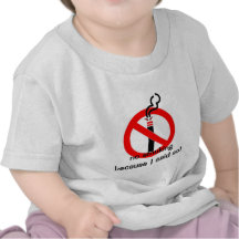 ¡de no fumadores, de no fumadores porque dije tan! camiseta