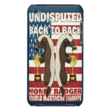 De nuevo a campeones traseros del bigote del mundo iPod Case-Mate carcasa