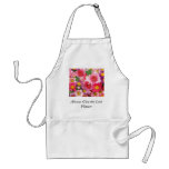 Dé siempre el delantal de las flores del cocinero