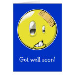 De smiley del día consiga la tarjeta bien tarjetas