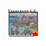 De Vancouver postal A.C. Canadá