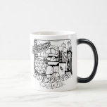 De Vancouver tazas y vidrios de las tazas de café 