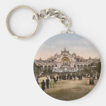 D'eau y plaza, universal de Le Chateau de la expos Llaveros Personalizados
