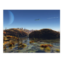 Debajo de los cielos extranjeros tarjetas postales