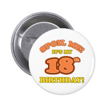 Décimo octavo presente de cumpleaños tonto pins