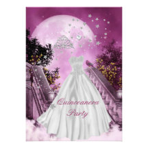Décimo quinta fiesta de cumpleaños de Quinceanera Comunicado Personal